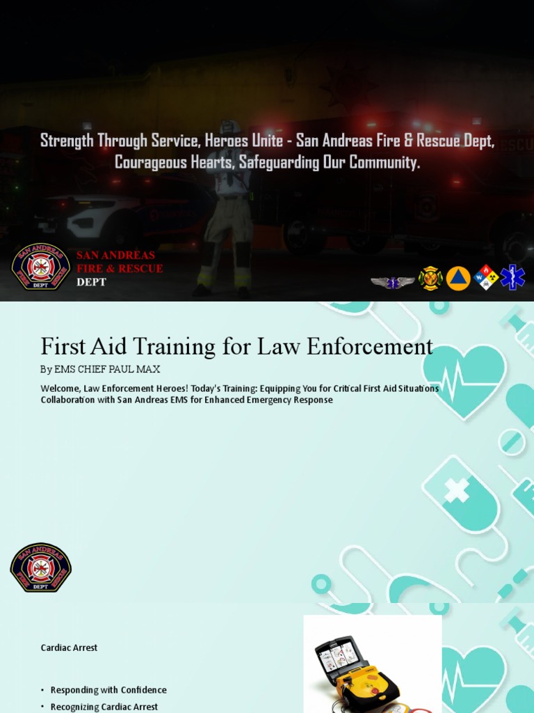 First Aid Training PDF