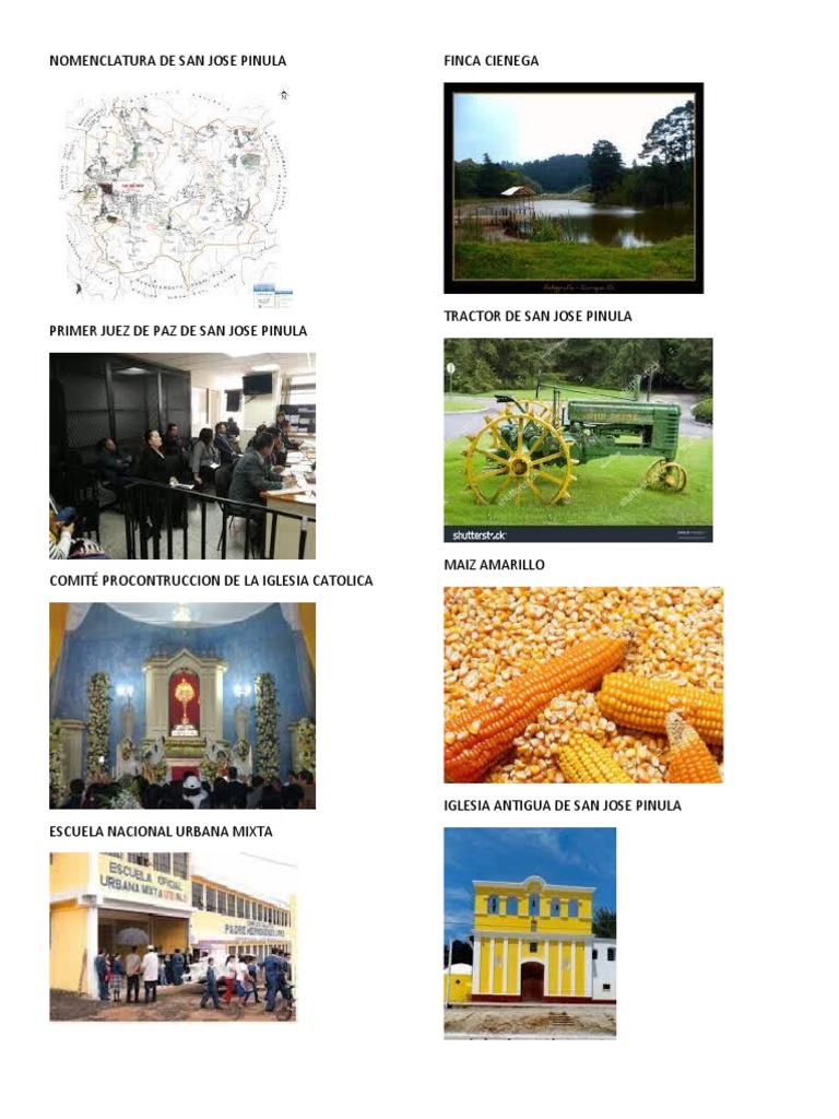 Nomenclatura de San Jose Pinula | PDF