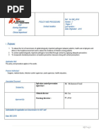 Isolation Room Preparation Checklist | PDF | Infection Control ...