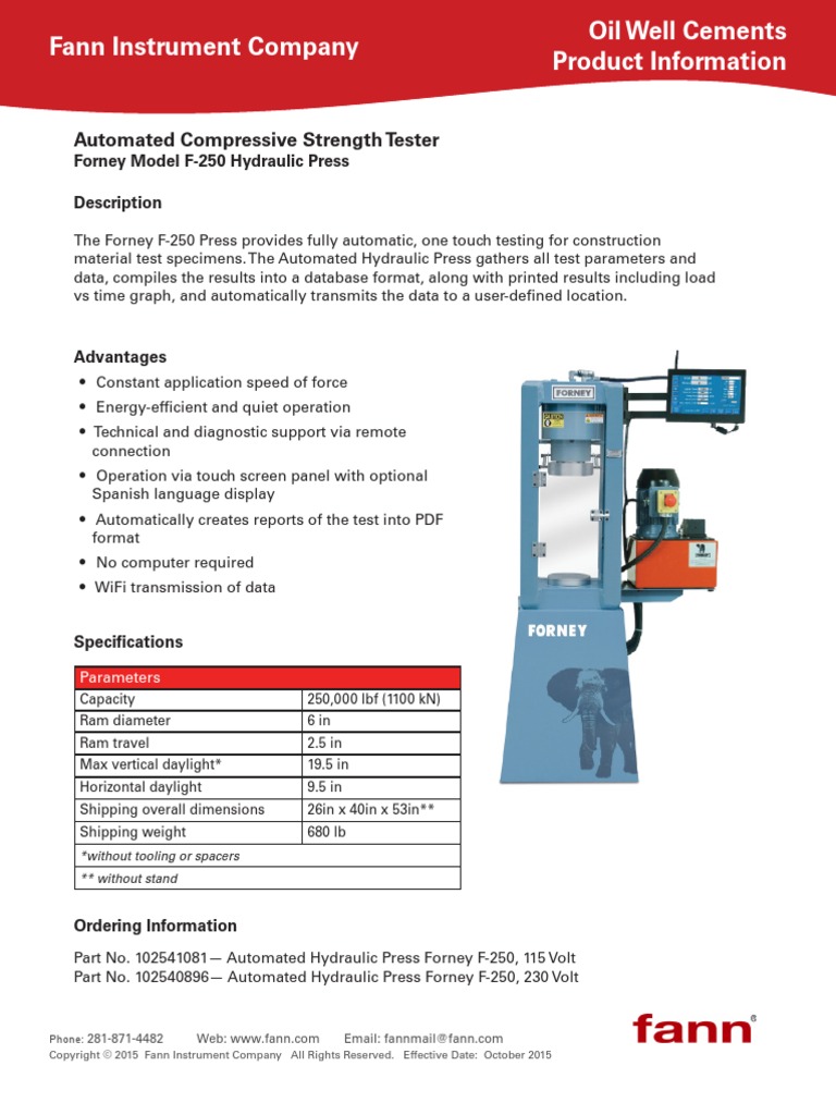 Forney F250 | PDF