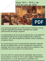 El Congreso de Viena 1814 - 1815