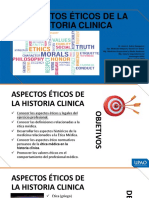 HC - ASPECTOS ÉTICOS - SEMIOLOGÍA - Dr. Jesús Juárez - UPAO.2023