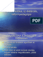 Pukánszky Béla: Herbart-Kritika, Új Életérzés, Reformpedagógia. 2004. Diasorozat.