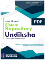 Manual Pengguna Sistem Repository Undiksha Mahasiswa