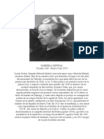 Gabriela Mistral