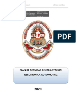 Plan de Capacitación-Electronica Automotriz - 20