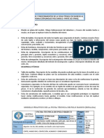 Características y Procedimientos de La Ficha Técnica de Ingreso Al Área de Producción (Molde Polo Básico - Parte de Atras) .