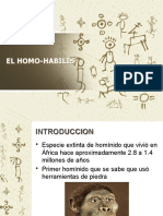 El Homo Habilis