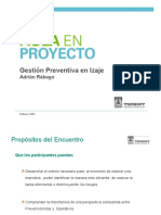 Gestion Preventiva en Izaje