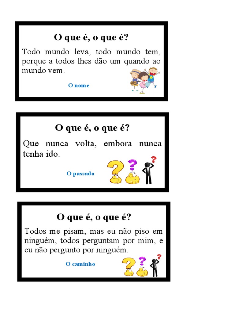 Adivinhas do Folclore Brasileiro | PDF