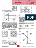 Sucesiones, Analogías y Distribuciones Numéricas - Raz. Matematico