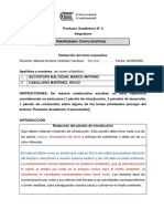 PRODUCTO ACADEMICO N°03 - Habilidades Comunicativas - GRUPAL