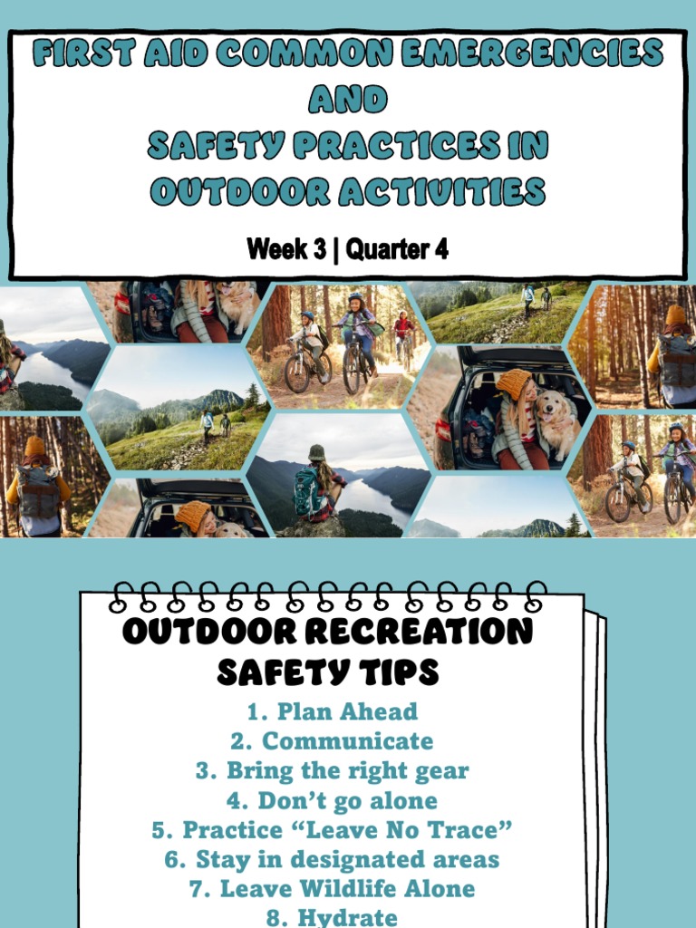 Outdoor Safety and First Aid Essentials | PDF