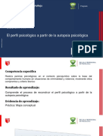 Sesión 11:: El Perfil Psicológico A Partir de La Autopsia Psicológica