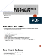 Mount Azure Blob Storage Using NFS Windows