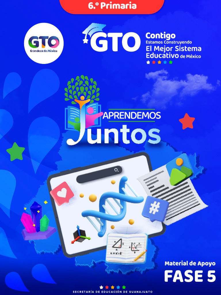 Material de Apoyo 6° Grado - Fase 5 | PDF | Teléfonos móviles | Aprendizaje