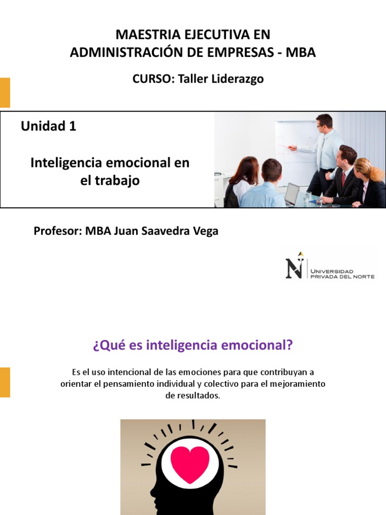 Liderazgo y Emociones en el Trabajo | PDF | Las emociones ...