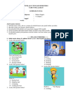 Soal Bahasa Inggris PTS Kurikulum Merdeka