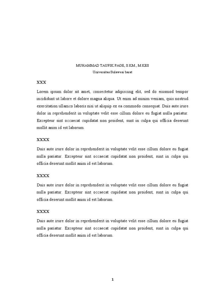 Template A4 - Book Chapter | PDF | Karier & Perkembangan