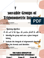 Lesson 3.4 - Solvable Groups of Trigonometric Integrals