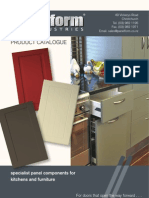 Panelform Catalogue Offers Kitchen Components