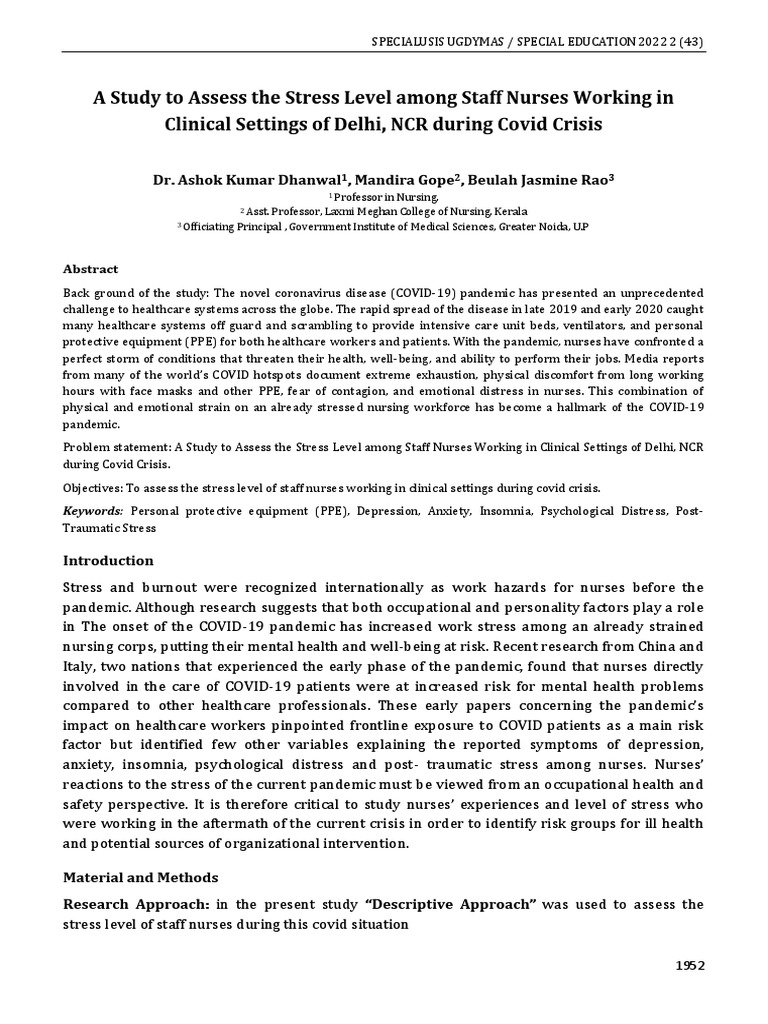 BURNOUT | PDF | Nursing | Health Professional