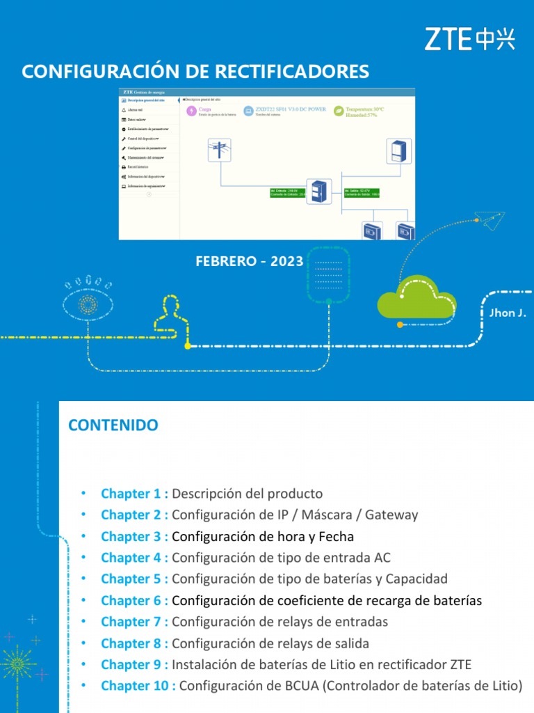 Configuración de Rectificadores ZTE | PDF
