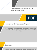 Employees Compensation and State Insurance Fund