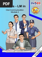 Oral Communication Module 4