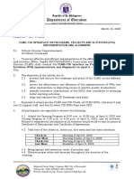 Region Memorandum CLMD 88 CLMD CID INTERFACE ON PROGRAMS PROJECTS AND ACTIVITIES PPA IMPLEMENTATION AND ALIGNMENT