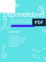 Lagos Reiner - Emprendedores