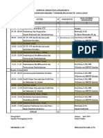 Jadwal Kegiatan Lokakarya Kurikulum 2019