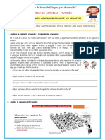 Ficha Tutoria - Asumimos Compromisos Antes Un Desastre