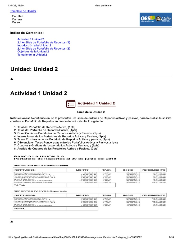 Unidad 2 | PDF