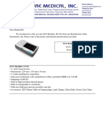 Ecg Machine 3 CH - Se 301