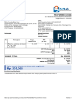 Proforma Invoice