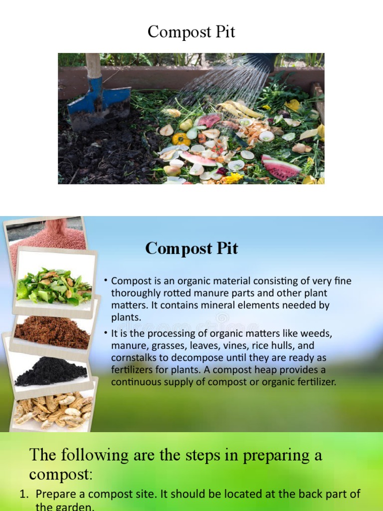 Compost Pit | PDF