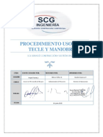 10.-PTS Procedimiento - Uso de Tecle y Maniobras - PTS Utm 0010 - Sso.
