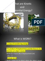 Potential Energy and Kinetic Energy