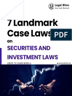 7 Landmark Case Laws On Securities and Investment Laws 1694281238