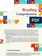 Reading: Comprehension