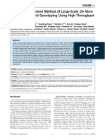 2013 SLAF-seq - An Efficient Method of Large-Scale de Novo SNP Discovery and Genotyping Using High-Throughput Sequencing