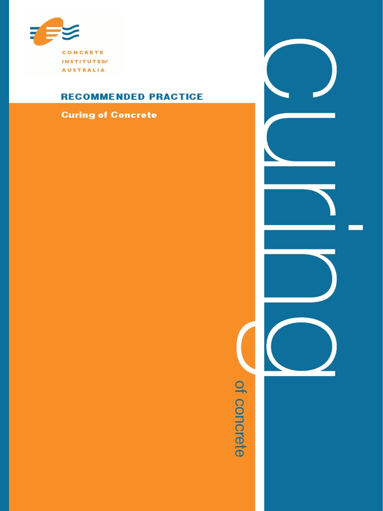 Concrete Curing Practices in Australia | PDF | Concrete | Cement