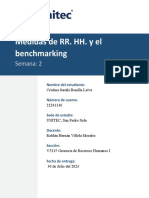 Medidas de RR. HH. y El Benchmarking