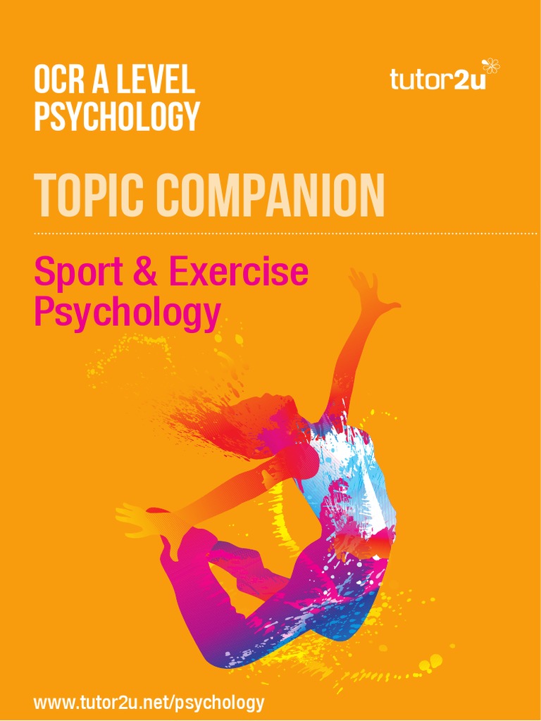07 Sports Exercise Psychology Topic Companion SAMPLE | PDF | Cognitive ...