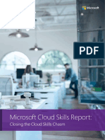 Microsoft Cloud Skill Report