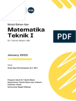 Modul Matematika Teknik 1