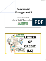 Commercial Management 3