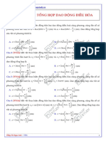 Tổng hợp dao động điều hoà