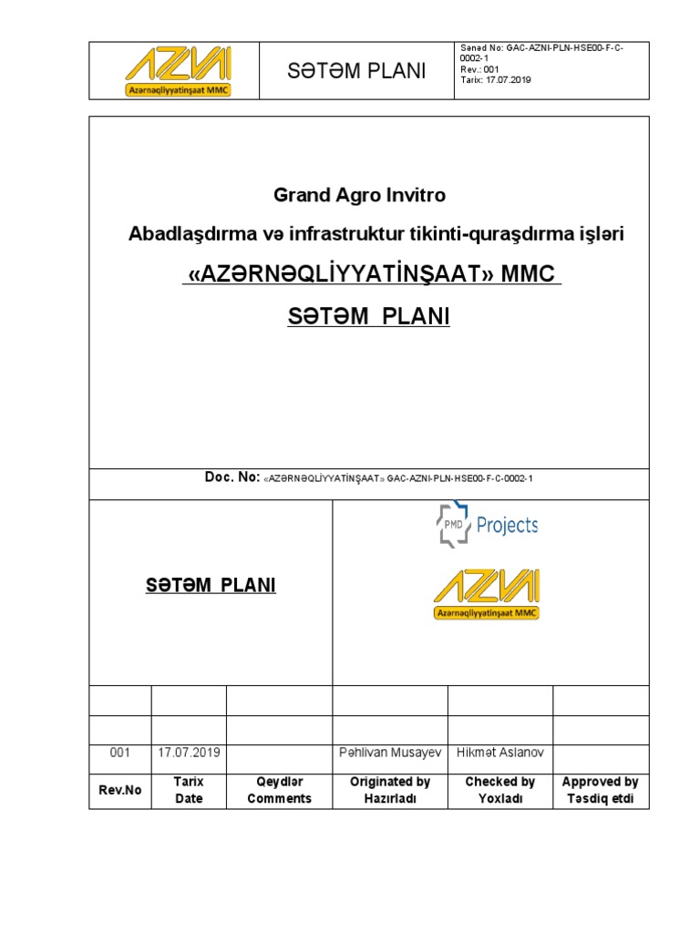 Gac Azni PLN Hse00 F C 0002 1 Hse Plan | PDF